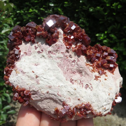Stunning vanadinite red - vanadinite, on