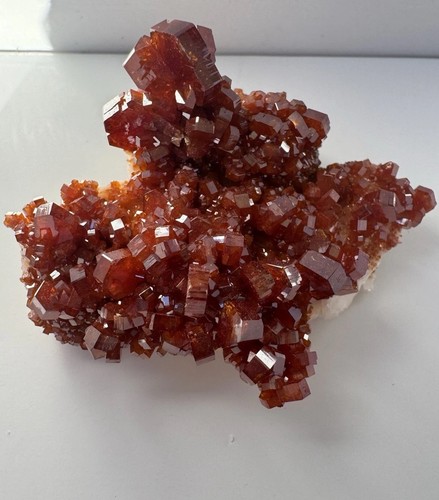 Vanadinite barite 2 cm - vanadinite, 7.2
