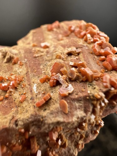 Vanadinite mineral specimen - vanadinite,