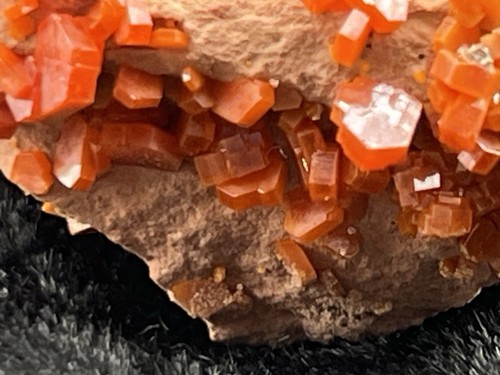 Vanadinite mineral specimen - mineral,