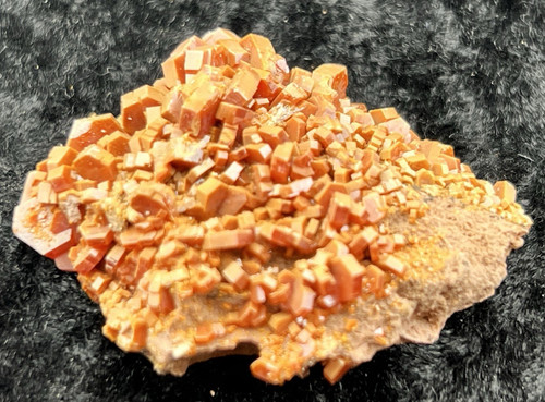 Vanadinite specimen red - vanadinite,