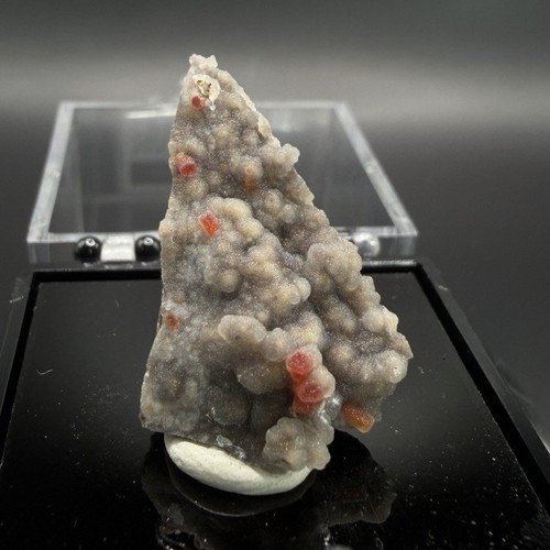 Vanadinite chalcedony - vanadinite,