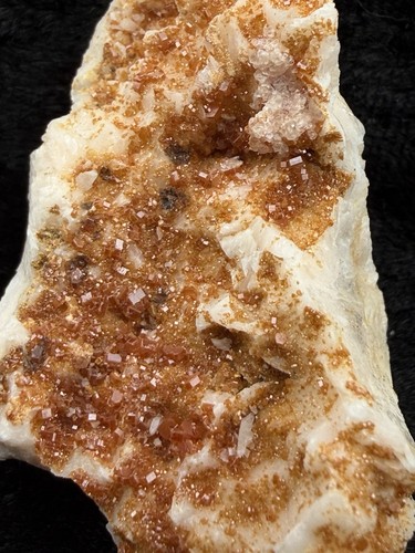 White barite with - white,