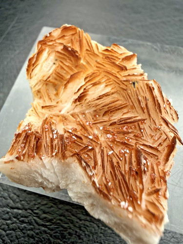 White barite with - white,